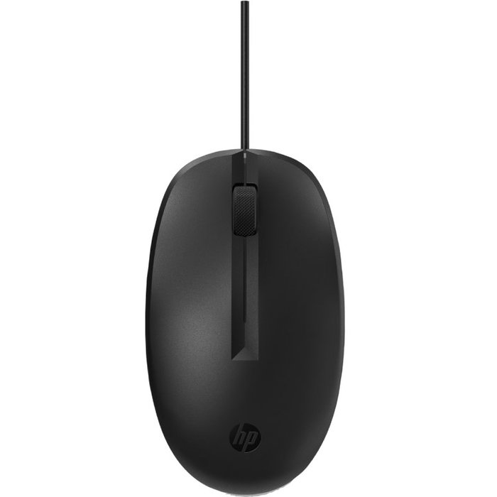 HP Ratón láser 128 Negro